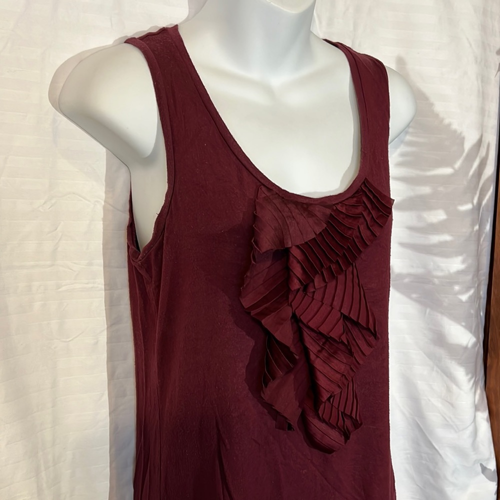 Ann Taylor Ruffle Front